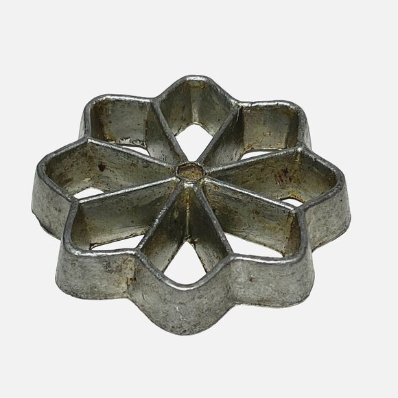 Vintage Rosette Cast Aluminum 3 Piece Pastry Mold Set 1950'S Japan - Picture 9 of 11